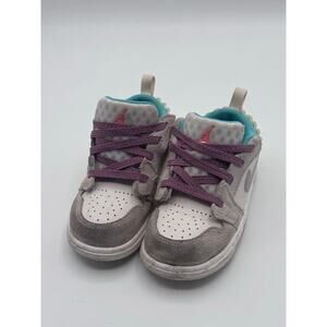 Toddler Nike Air Jordan Sneakers Shoes AJ 1 Low Alt SE Edge Size 8C